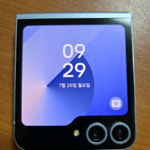 갤럭시 Z플립6 256GB 블루