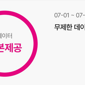 LG 유플러스 데이터 1기가 (최대 2기가)