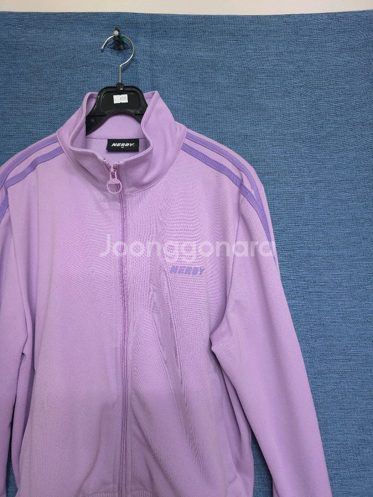 널디 라일락 트랙 자켓 M--0