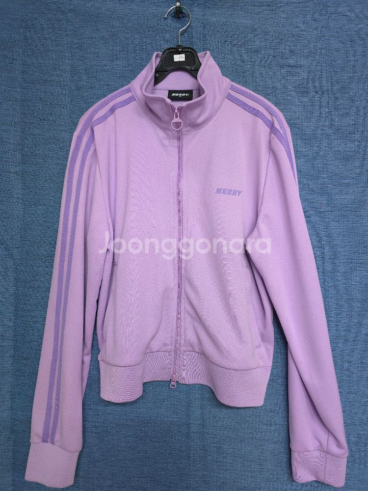 널디 라일락 트랙 자켓 M--1