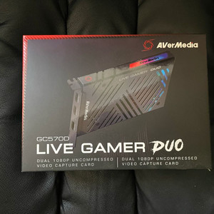 급처) 에버미디어 Live Gamer Duo 캡쳐보드