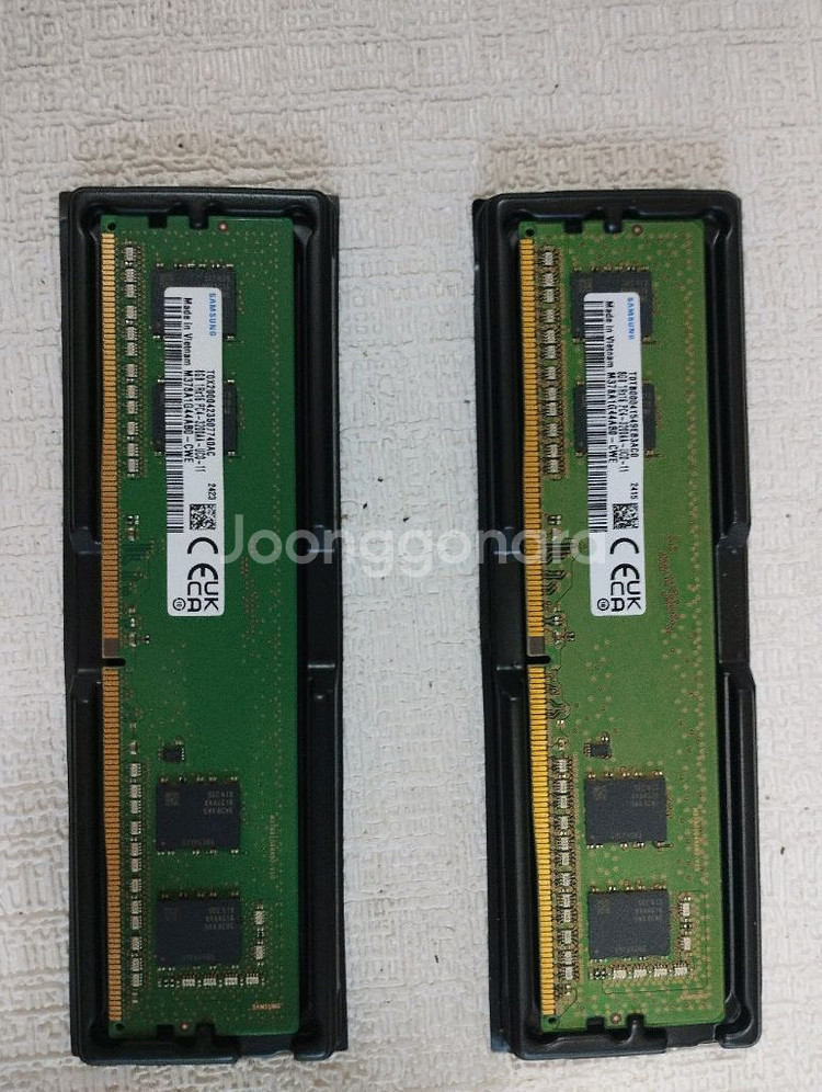 삼성 pc용 8gb 램 2개 ddr4 pc4 25600--0