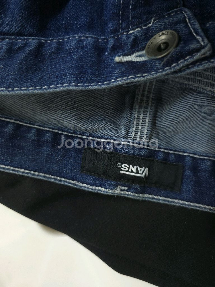 반스 남성 데님 팬츠 청바지 새거--6