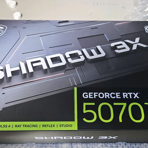 5070ti MSI shadow 3x 팝니다