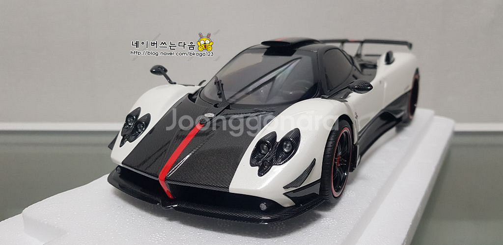 1:18 올모스트리얼 파가니 친퀘 4대 일괄 다이캐스트--4