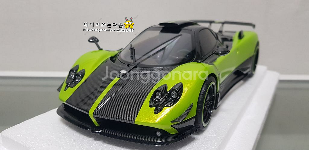 1:18 올모스트리얼 파가니 친퀘 4대 일괄 다이캐스트--6