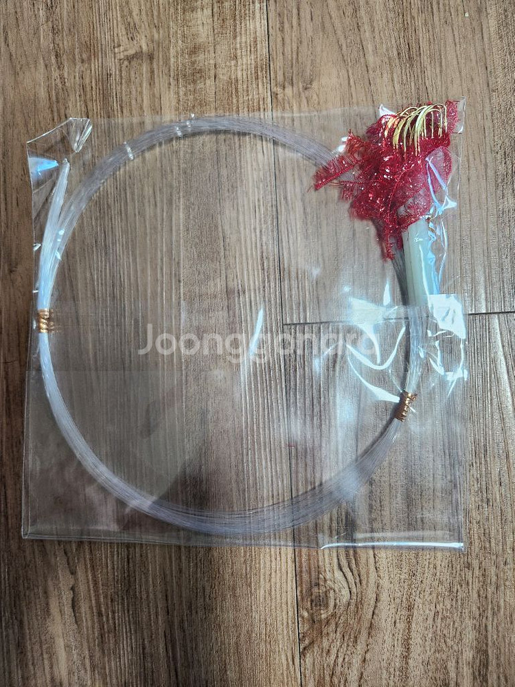 수제 심해갈치채비 바늘 기둥줄 집어등--1