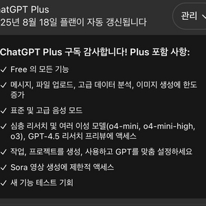 챗지피티 플러스 신규 파티원 급구