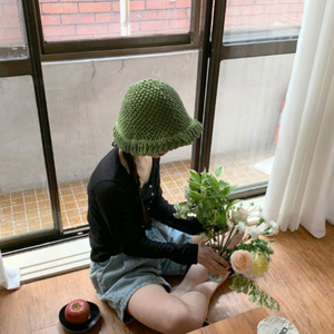 여름 와이어 벙거지 모자 새상품
