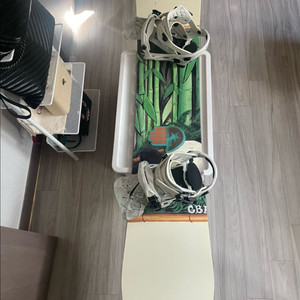 GBP 스노보드 144cm + Flux 바인딩 세트