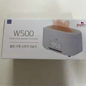 불멍 블루투스 가습기 시계