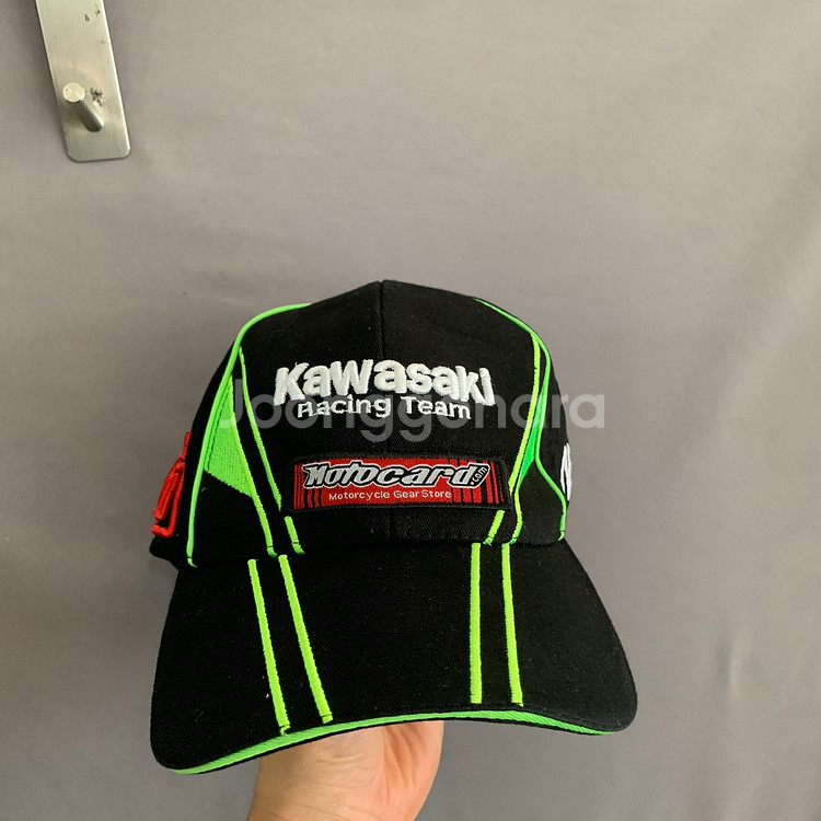 kawasaki 가와사키 닌자 레이싱 볼캡 모자--1
