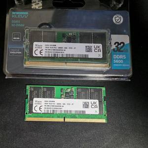 하이닉스 노트북용 DDR5 32GB 구성팝니다