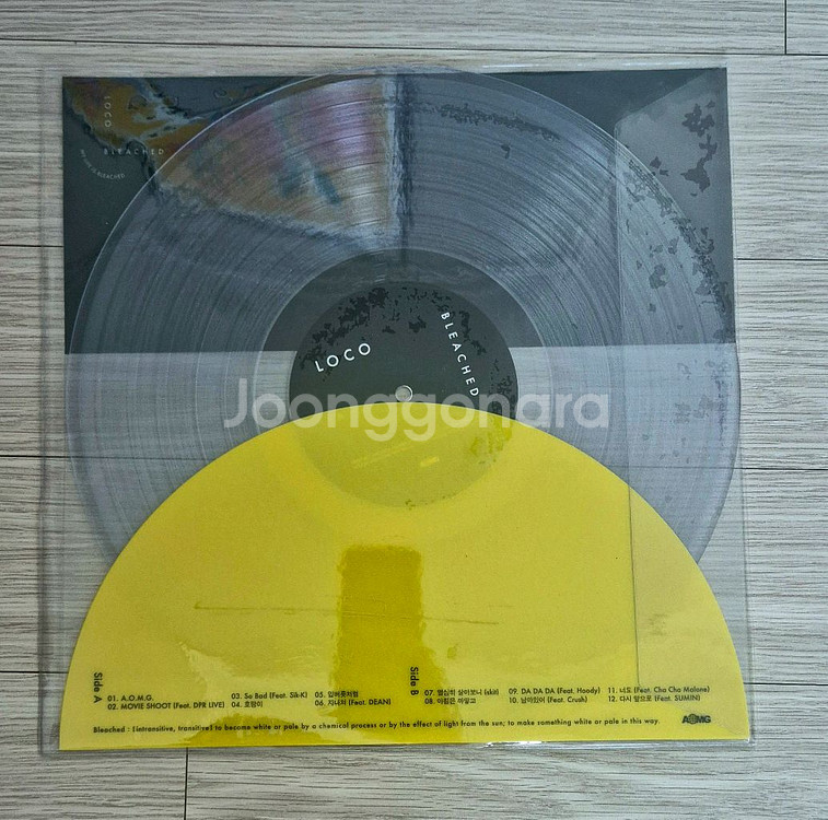 [단순개봉] 로꼬 BLEACHED LP 판매합니다.--0