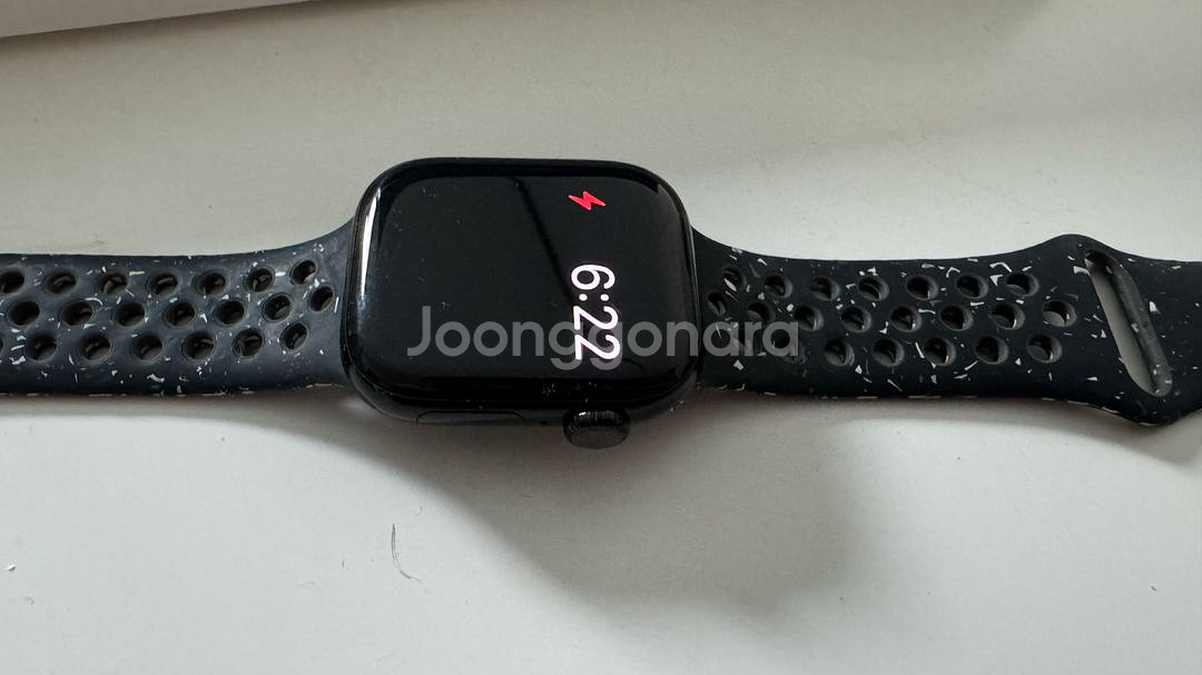 애플워치 10 42mm 셀룰러 블랙 팝니다--1