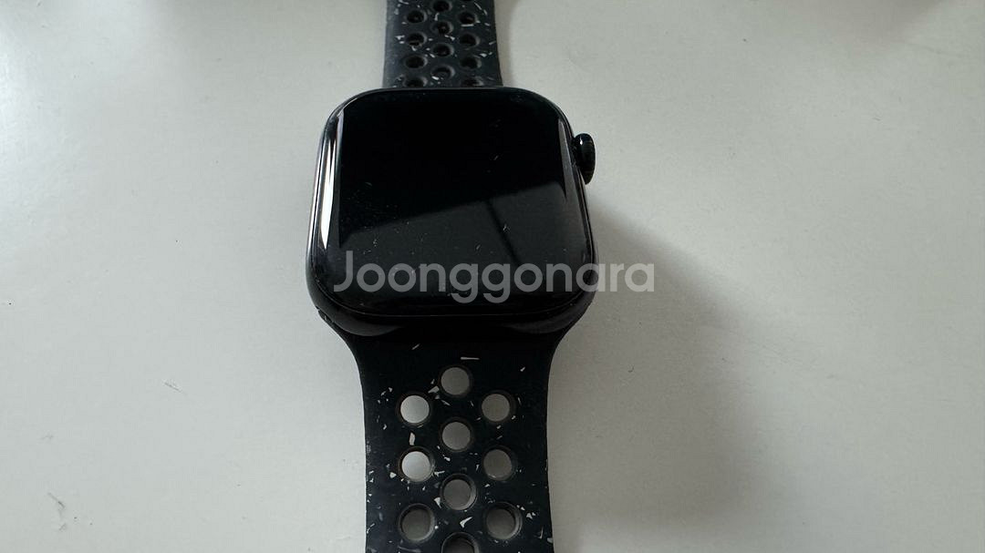 애플워치 10 42mm 셀룰러 블랙 팝니다--5