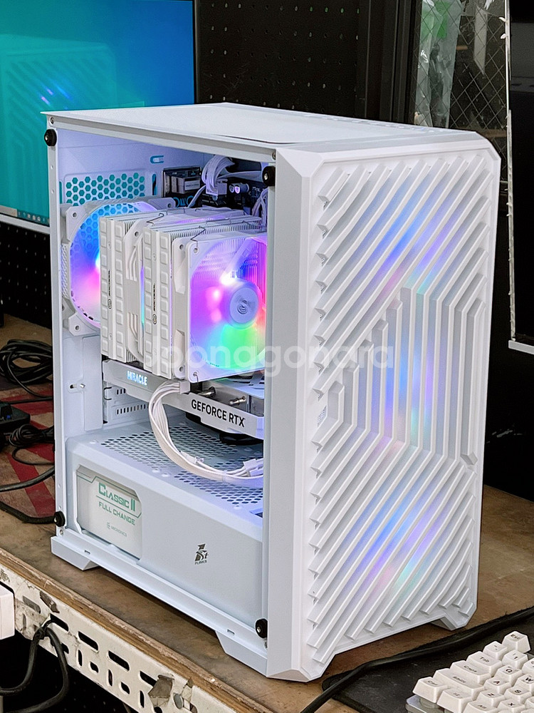 가격인하! I5 14400F 게임용 디자인 작업 컴퓨터--0