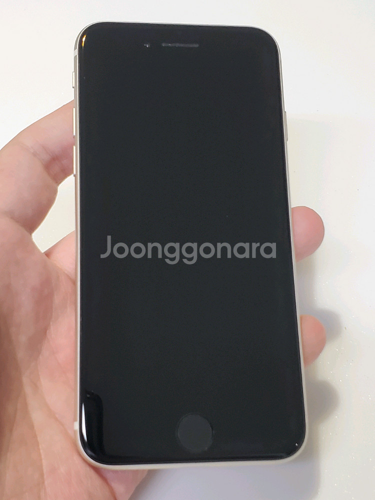 아이폰SE2 128g 화이트 18만 정상해지--6
