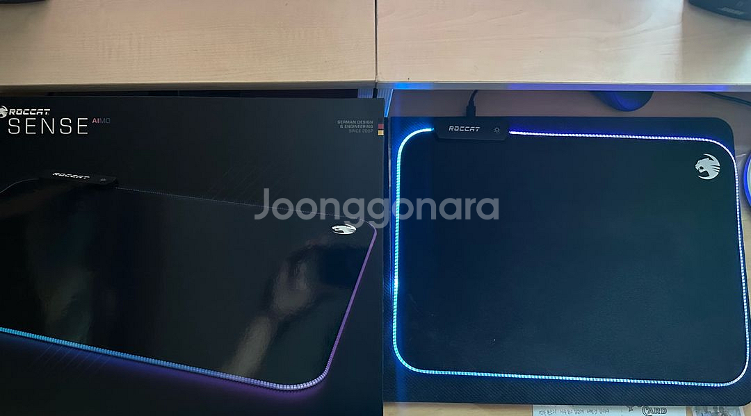 Roccat sence aimo rgb 마우스패드--0