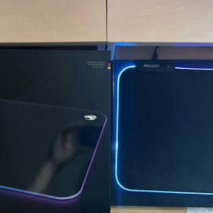 Roccat sence aimo rgb 마우스패드
