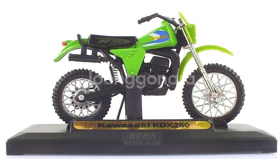 모터맥스 가와사키 KDX250 바이크 모형--2