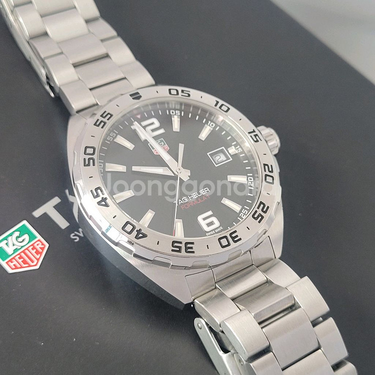 태그호이어 포뮬러1 스틸 쿼츠 시계 명보정품 41mm--3
