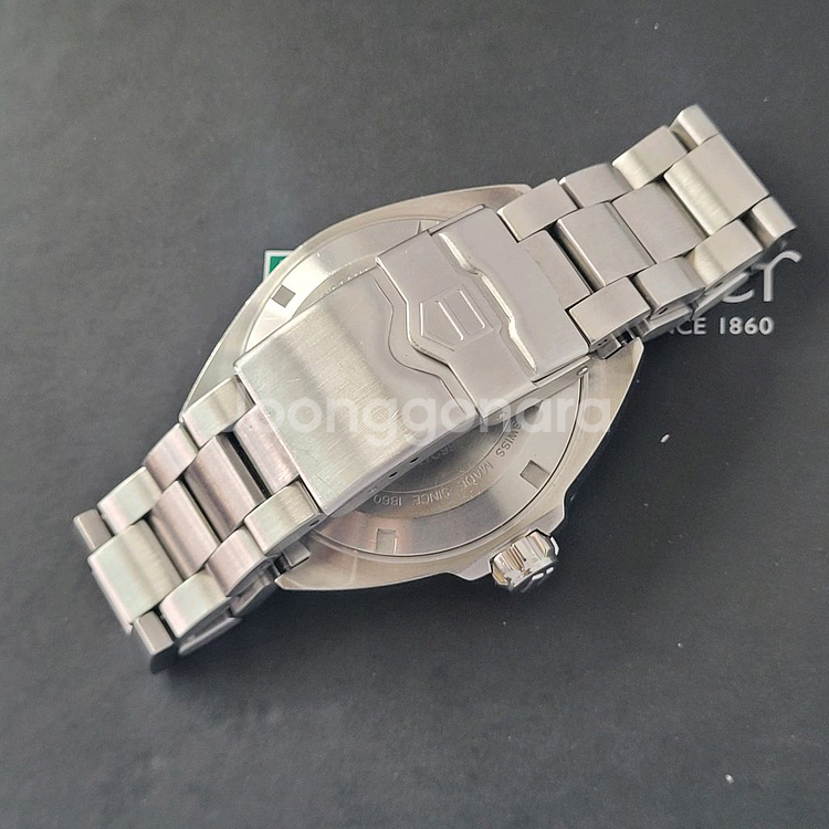 태그호이어 포뮬러1 스틸 쿼츠 시계 명보정품 41mm--5