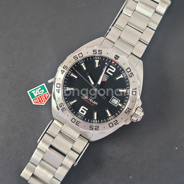 태그호이어 포뮬러1 스틸 쿼츠 시계 명보정품 41mm--4
