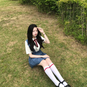 에반게리온 고급 퀄리티 교복 코스프레