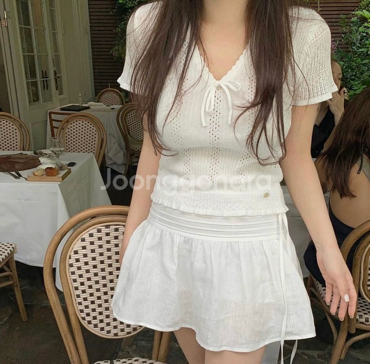 새상품 / leeds 리즈 슈 아일렛 니트 ( 아이보리--0