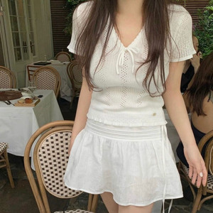 새상품 / leeds 리즈 슈 아일렛 니트 ( 아이보리