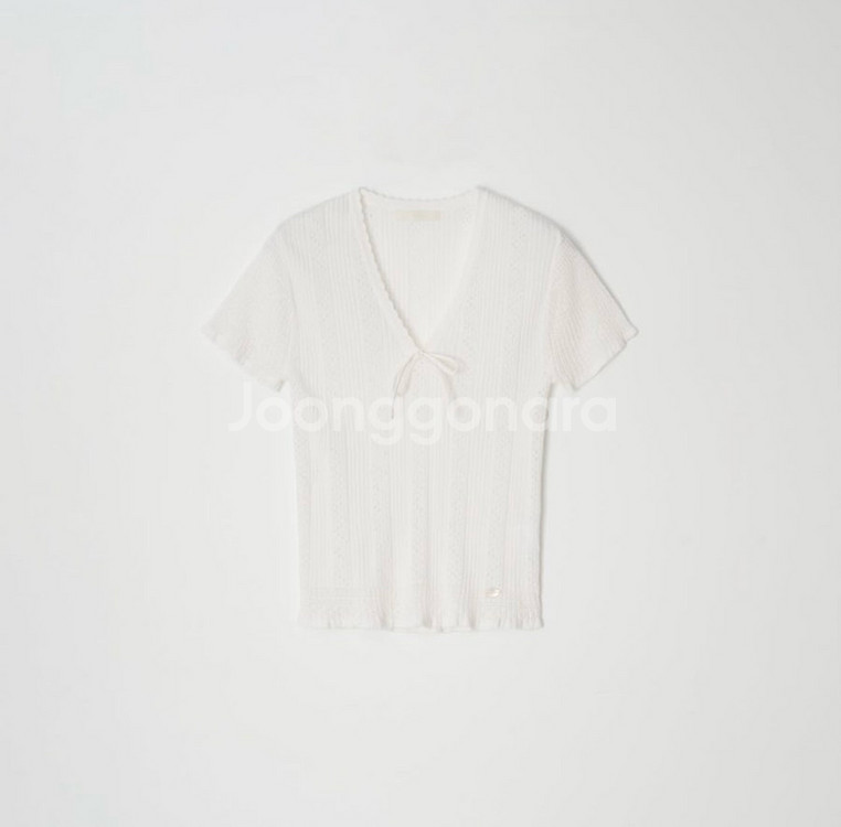 새상품 / leeds 리즈 슈 아일렛 니트 ( 아이보리--2