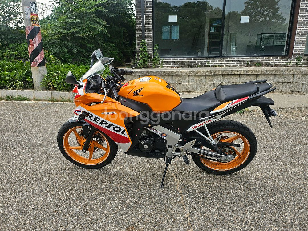 cbr125 랩솔 15년식 엔진및부품다새것교체 새것--4
