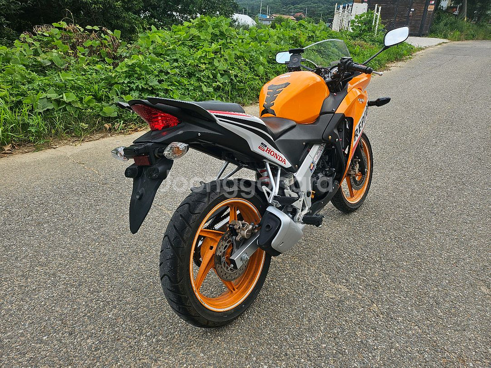 cbr125 랩솔 15년식 엔진및부품다새것교체 새것--5