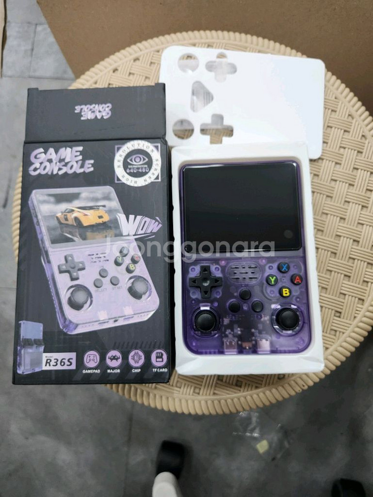 R36S 레트로 게임기 새상품--0