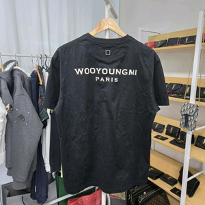 [A급컨디션]우영미 백로고 반팔
