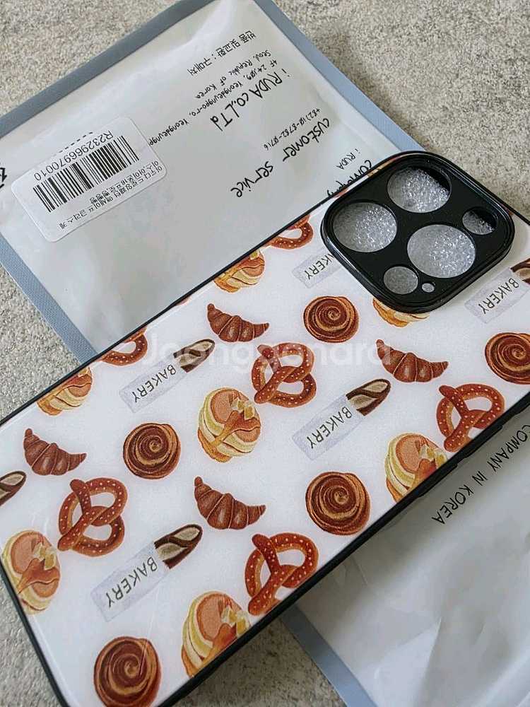 이루다 드로잉패턴 맥세이프 글라스 휴대폰케이스 16프로--5