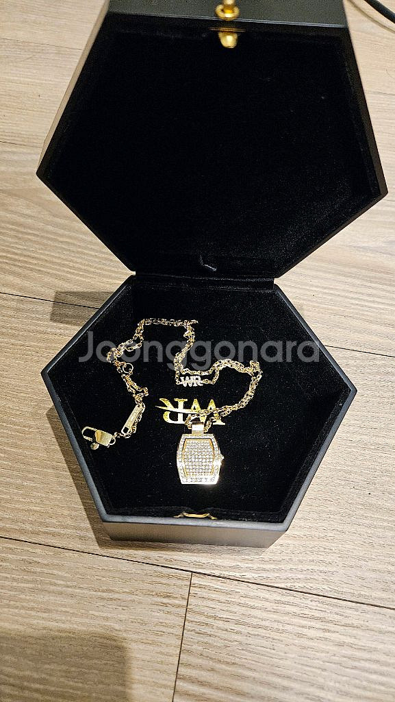 워치링 RM 리차드밀 풀다이아 옐로우골드 S 펜던트--4