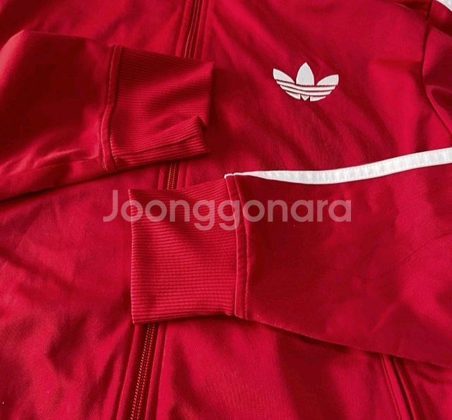 아디다스 빨강 레드 트랙탑 파이어버드 져지집업 105--2