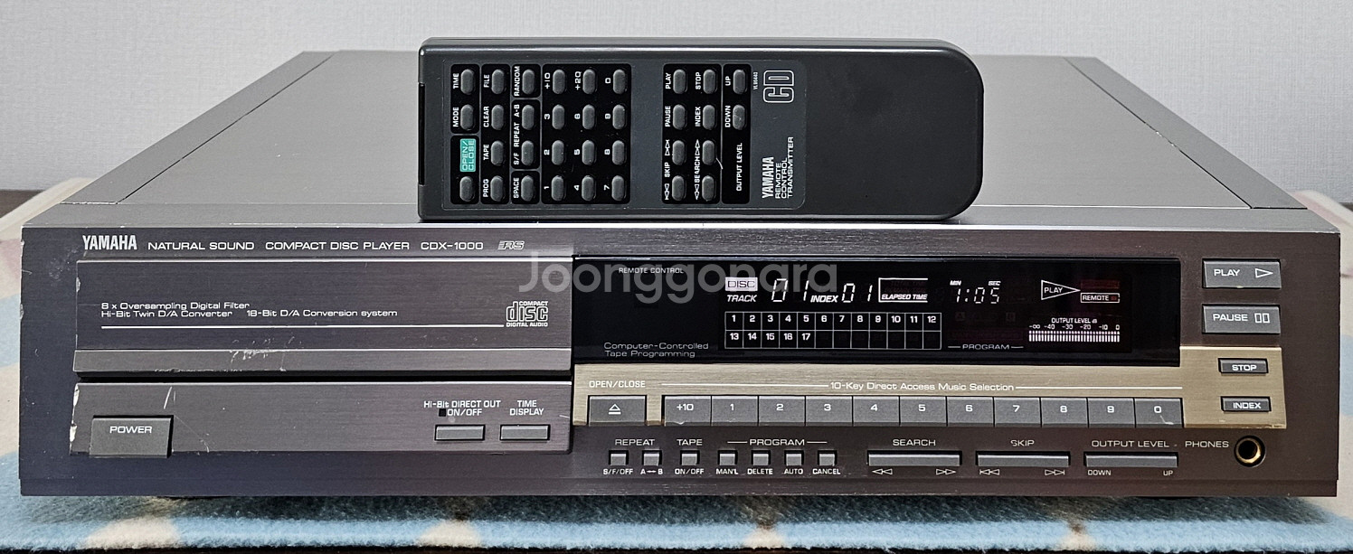 야마하 CD 플래이어 CDX-1000--1
