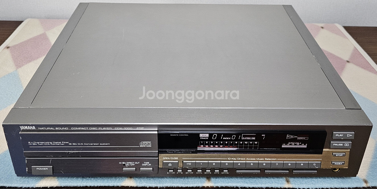야마하 CD 플래이어 CDX-1000--2