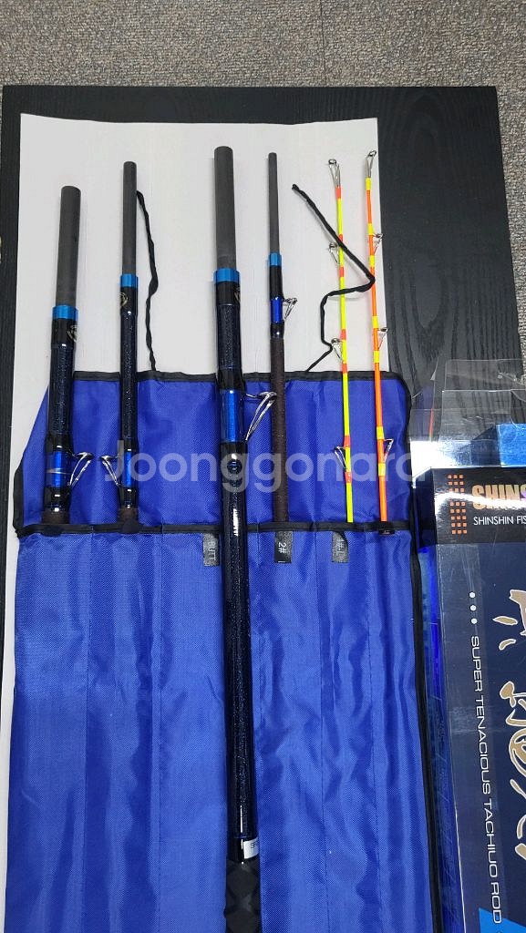 신신피아트 선구자칼치 블루 450/550 낚시대--1