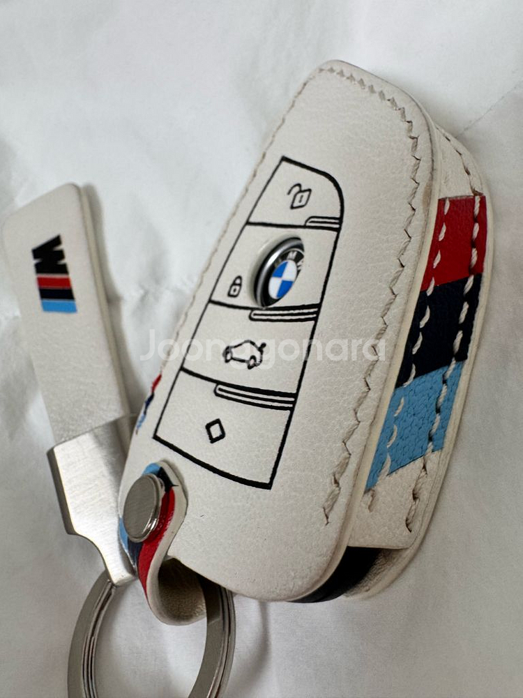 BMW g30 가죽 키 케이스--1