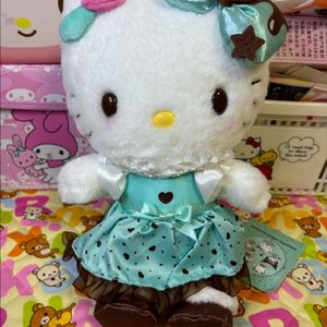 산리오 민트 초코 키티 누이 인형 [일본정품 새상품]