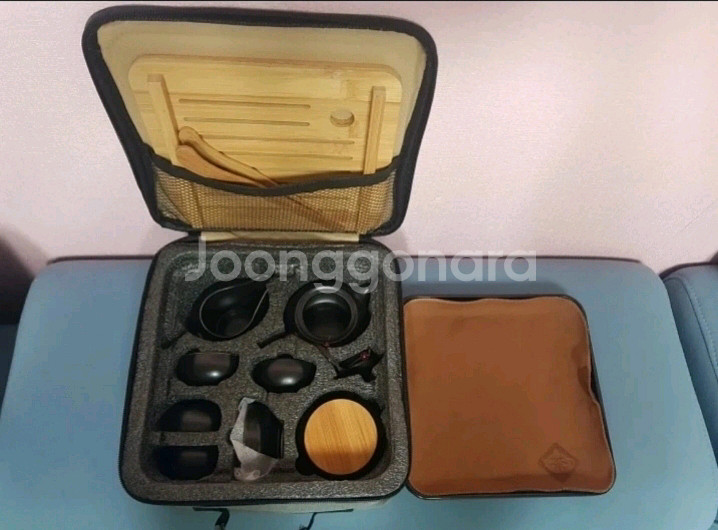 캠핑 휴대가능 다기세트 새상품--7