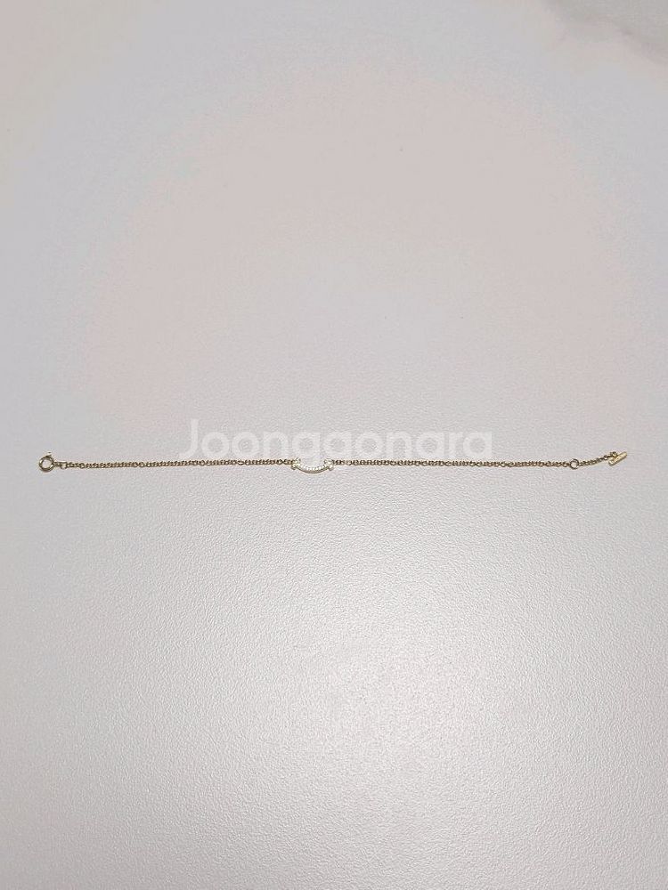티파니 T 스마일 미니 다이아 팔찌 L--4