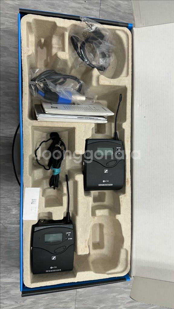 젠하이저 ew 112p G4 라발리에 마이크--3