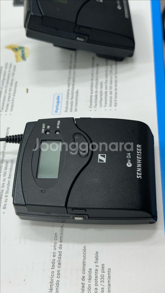 젠하이저 ew 112p G4 라발리에 마이크--1