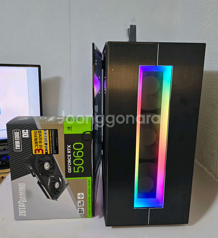 AMD9600X 조텍5060 수랭쿨러 방송게이밍컴퓨터--3