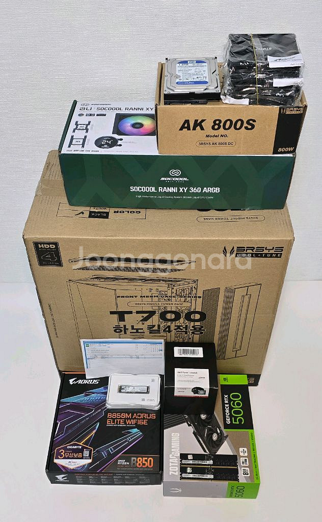 AMD9600X 조텍5060 수랭쿨러 방송게이밍컴퓨터--7